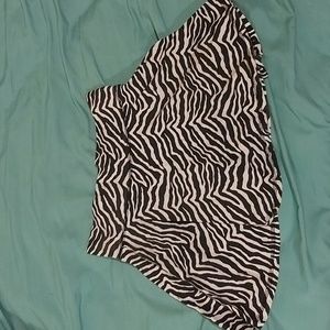 Zebra skirt